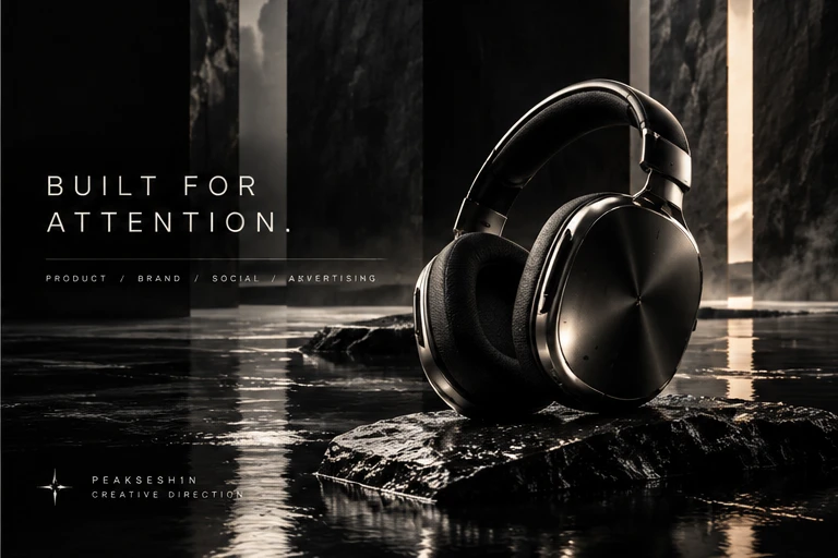 Sample creative — headphones